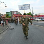 09.08.2017 Jędrzejów. Kadrówka dotarła do Jędrzejowa. / Marzena Mąkosa - Radio Kielce / 09.08.2017 Marsz Szlakiem Kadrówki dotarł do Jędrzejowa