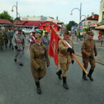 09.08.2017 Jędrzejów. Kadrówka dotarła do Jędrzejowa. / Marzena Mąkosa - Radio Kielce / 09.08.2017 Marsz Szlakiem Kadrówki dotarł do Jędrzejowa
