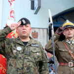 09.08.2017 Jędrzejów. Kadrówka dotarła do Jędrzejowa. / Marzena Mąkosa - Radio Kielce / 09.08.2017 Marsz Szlakiem Kadrówki dotarł do Jędrzejowa