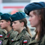 09.08.2017 Jędrzejów. Kadrówka dotarła do Jędrzejowa. / Marzena Mąkosa - Radio Kielce / 09.08.2017 Marsz Szlakiem Kadrówki dotarł do Jędrzejowa