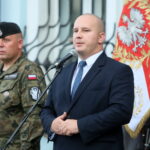 09.08.2017 Jędrzejów. Kadrówka dotarła do Jędrzejowa. / Marzena Mąkosa - Radio Kielce / Burmistrz Jędrzejowa - Marcin Piszczek