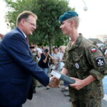 09.08.2017 Jędrzejów. Kadrówka dotarła do Jędrzejowa. / Marzena Mąkosa - Radio Kielce / Zwycięzca 3 miejsca w konkursie historycznym im. Lucjana Muszyńskiego - Bartosz Ławniczak