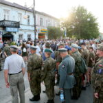 09.08.2017 Jędrzejów. Kadrówka dotarła do Jędrzejowa. / Marzena Mąkosa - Radio Kielce / 09.08.2017 Marsz Szlakiem Kadrówki dotarł do Jędrzejowa