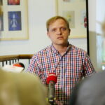 09.08.2017 Kielce. Konferencja prasowa w Teatrze Lalki i Aktora "Kubuś". / Marzena Mąkosa - Radio Kielce / Robert Drobniuch