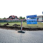 09.08.2017 Kielce. Świętokrzyskie Centrum Onkologii. Remont parkingu. / Marzena Mąkosa - Radio Kielce / Remont parkingu