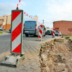 09.08.2017 Kielce. Świętokrzyskie Centrum Onkologii. Remont parkingu. / Marzena Mąkosa - Radio Kielce / Remont parkingu