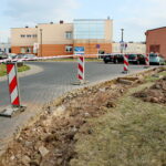 09.08.2017 Kielce. Świętokrzyskie Centrum Onkologii. Remont parkingu. / Marzena Mąkosa - Radio Kielce / Remont parkingu