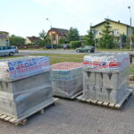 09.08.2017 Kielce. Świętokrzyskie Centrum Onkologii. Remont parkingu. / Marzena Mąkosa - Radio Kielce / Remont parkingu