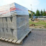 09.08.2017 Kielce. Świętokrzyskie Centrum Onkologii. Remont parkingu. / Marzena Mąkosa - Radio Kielce / Remont parkingu