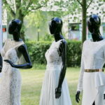 09.08.2017 Kielce. Stacja: Wakacje! Suknie ślubne w ogródku Radio Kielce. / Marzena Mąkosa - Radio Kielce / Suknie ślubne