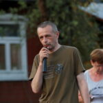 10.08.2017 Choiny. Wybory przyszłorocznego komendanta 53. Marszu Szlakiem Kadrówki. / Marzena Mąkosa - Radio Kielce / Komendant Marszu - Dionizy Krawczyński