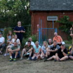 10.08.2017 Choiny. Wybory przyszłorocznego komendanta 53. Marszu Szlakiem Kadrówki. / Marzena Mąkosa - Radio Kielce / Dionizy Krawczyński przemawia do uczestników Marszu Szlakiem Kadrówki