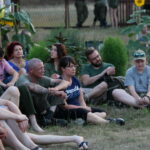 10.08.2017 Choiny. Wybory przyszłorocznego komendanta 53. Marszu Szlakiem Kadrówki. / Marzena Mąkosa - Radio Kielce / Uczestnicy Marszu Szlakiem Kadrówki w czasie zebrania związanego z wyborem nowego komendanta