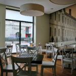 12.08.2017 Kielce. Wnętrze Baru Mlecznego / Marzena Mąkosa - Radio Kielce / Otwarcie Centralnego Baru Mlecznego Społem PSS przy ulicy Sienkiewicza