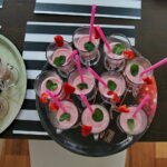 12.08.2017 Kielce. Słodkie koktajle / Marzena Mąkosa - Radio Kielce / Otwarcie Centralnego Baru Mlecznego Społem PSS przy ulicy Sienkiewicza