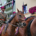 12.08.2017 Kielce. Kawaleria konna / Marzena Mąkosa - Radio Kielce / Wkroczenie uczestników kadrówki