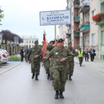 12.08.2017 Kielce. Uczestnicy Marszu Szlakiem Kadrówki wkroczyli do Kielc / Marzena Mąkosa - Radio Kielce / Wkroczenie uczestników kadrówki