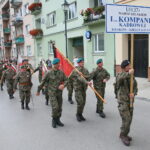 12.08.2017 Kielce. Uczestnicy Marszu Szlakiem Kadrówki wkroczyli do Kielc / Marzena Mąkosa - Radio Kielce / Wkroczenie uczestników kadrówki