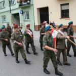 12.08.2017 Kielce. Uczestnicy Marszu Szlakiem Kadrówki wkroczyli do Kielc / Marzena Mąkosa - Radio Kielce / Wkroczenie uczestników kadrówki