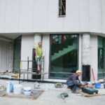 14.08.2017 Kielce. Remont Kieleckiego Centrum Kultury / Marzena Mąkosa - Radio Kielce / Remont w KCK. Zakończy modernizację obiektu