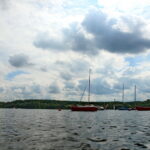 14.08.2017 Cedzyna. Zalew. / Marzena Mąkosa - Radio Kielce / Specjalistyczne szkolenie dla ratowników wodnych