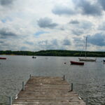 14.08.2017 Cedzyna. Zalew. / Marzena Mąkosa - Radio Kielce / Specjalistyczne szkolenie dla ratowników wodnych