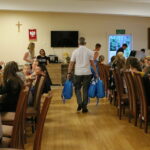 14.08.2017 Kaczyn. Tornistry, które mają być rozdane dzieciom / Marzena Mąkosa - Radio Kielce / Tornister Pełen Uśmiechów 2017