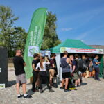 18.08.2017 Tokarnia. V Zlot Kadry Związku Harcerstwa Polskiego. / Marzena Mąkosa - Radio Kielce / Rejestracja uczestników Zlotu