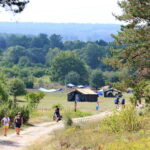 18.08.2017 Tokarnia. V Zlot Kadry Związku Harcerstwa Polskiego. / Marzena Mąkosa - Radio Kielce / Obóz harcerzy