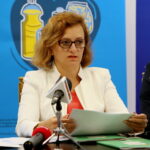 23.08.2017 Kielce. Program Operacyjny Pomoc Żywnościowa 2014 - 2020 / Marzena Mąkosa - Radio Kielce / Agata Wojtyszek - Wojewoda Świętokrzyski