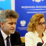 23.08.2017 Kielce. Program Operacyjny Pomoc Żywnościowa 2014 - 2020 / Marzena Mąkosa - Radio Kielce / Krzysztof Słoń - Senator RP, Agata Wojtyszek - Wojewoda Świętokrzyski