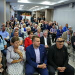 28.08.2017 Kielce. Przystanek Historia. Spotkanie „Nie oddamy sierpnia: 1980-1982”. / Marzena Mąkosa - Radio Kielce / Uczestnicy spotkania „Nie oddamy sierpnia: 1980-1982”.