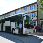 28.08.2017 Kielce. Zespół Szkół Ponadgimnazjalnych Nr 1. Dzieci z północy Polski odpoczną w Kielcach / Marzena Mąkosa - Radio Kielce / Dzieci z północnej Polski dotarły do Kielc