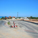 30.08.2017 Kielce. Awaria wodociągu na rondzie Czwartaków. / Marzena Mąkosa - Radio Kielce / Awaria wodociągu na rondzie Czwartaków w Kielcach