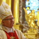 31.08.2017 Kielce. Święto Wolności i Solidarności. / Marzena Mąkosa - Radio Kielce / Ojciec Edward Stradomski - opat z Jędrzejowa