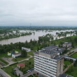 Maj 2010. Połaniec.  Elektrownia. Powódź. / Elektrownia Połaniec