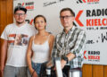 10.08.2017 Soulove w Radiu Kielce. Tomek Dudek, Paulina Tarasińska, Stanisław Blinstrub / Bartosz Koziej / Radio Kielce