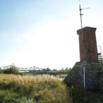 16.08.2017 Szczucin. Rzeka Wisła. Wodomierz. / Włodzimierz Batóg / Radio Kielce / Szczucin. Rzeka Wisła. Wodomierz.