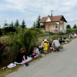 09.08.2017 Przemarsz pielgrzymki. / Włodzimierz Batóg - Radio Kielce / Pielgrzymka