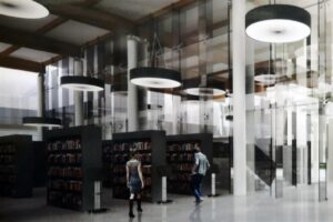 Wojewódzka Biblioteka Publiczna w Kielcach - tak ma wyglądać po modernizacji / Robert Felczak - Radio Kielce / Wojewódzka Biblioteka Publiczna w Kielcach - tak ma wyglądać po modernizacji