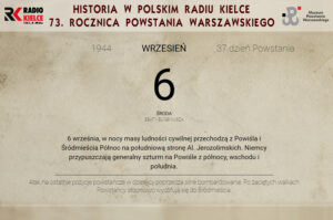 06.09.2017. Kartka z powstańczego kalendarza / Muzeum Powstania Warszawskiego / 06.09. Kartka z powstańczego kalendarza