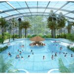 Park Wodny przy Hotelu Binkowski. Wizualizacja / Radio Kielce