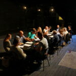 28.08.2017 Kielce. Przygotowania do spektaklu "Wesele" Stanisława Wyspiańskiego. / Marzena Mąkosa - Radio Kielce / Próba w Teatrze im. Stefana Żeromskiego w Kielcach