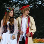 01.09.2017 Kielce. Przygotowania do spektaklu "Wesele" Stanisława Wyspiańskiego. / Marzena Mąkosa - Radio Kielce / Monika Miller i Marcin Różyc