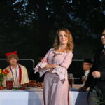 01.09.2017 Kielce. Przygotowania do spektaklu "Wesele" Stanisława Wyspiańskiego. / Marzena Mąkosa - Radio Kielce / Marlena Płaska i Stanisław Blinstrub