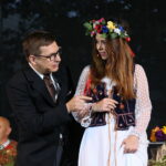 01.09.2017 Kielce. Przygotowania do spektaklu "Wesele" Stanisława Wyspiańskiego. / Marzena Mąkosa - Radio Kielce / Stanisław Blinstrub i Monika Miller