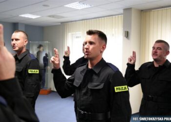 świętokrzyska policja / Nowi funkcjonariusze w świętokrzyskiej policji