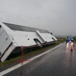 03.09.2017 Jasionna. Wypadek autokaru / Ewa Pociejowska-Gawęda - Radio Kielce / 03.09.2017 Jasionna. Wypadek autokaru