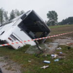 03.09.2017 Jasionna. Wypadek autokaru / Ewa Pociejowska-Gawęda - Radio Kielce / 03.09.2017 Jasionna. Wypadek autokaru