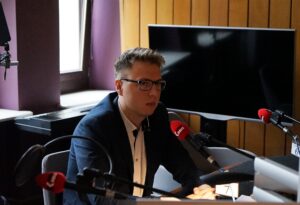 Studio Polityczne Radia Kielce. Piotr Kopacz, Nowoczesna Ryszarda Petru / Monika Miller / Radio Kielce